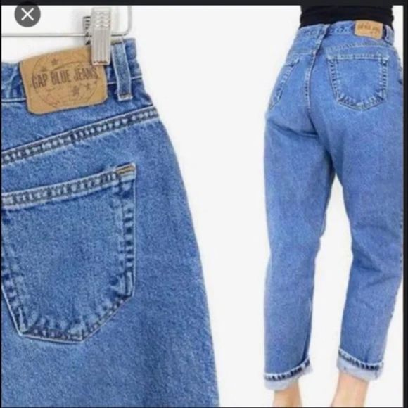 GAP Denim - Vintage GAP High Rise Mom Ankle Denim Jeans Women’s Size 12 | Made in USA